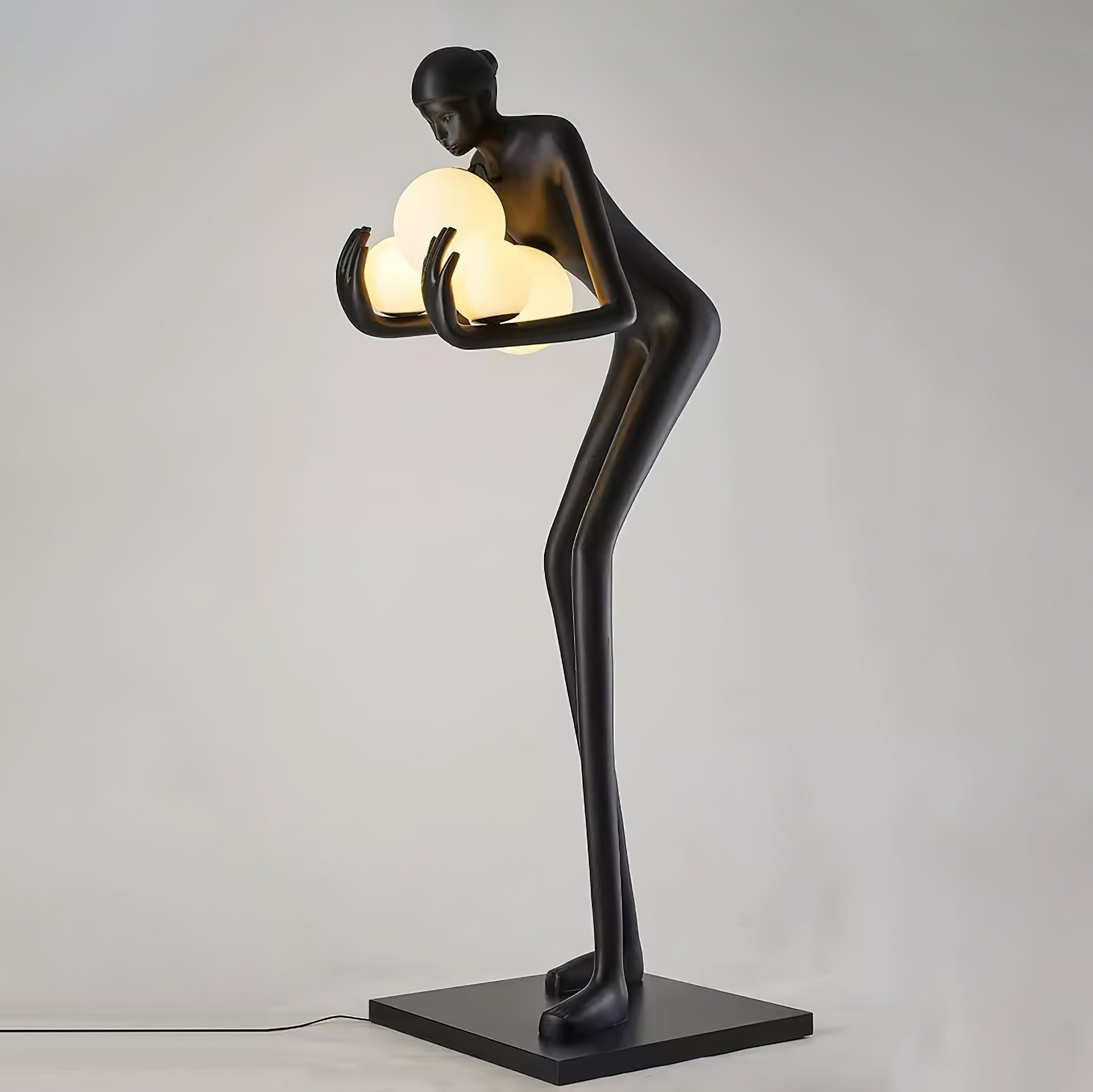 Embrace of Light Sculpture Floor Lamp - Cueteks