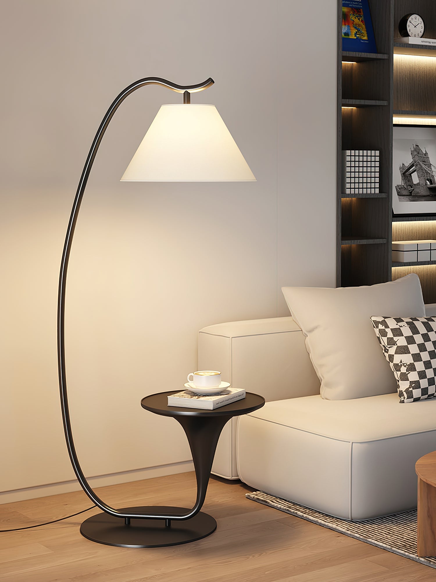 Curvature Floor Lamp - Cueteks