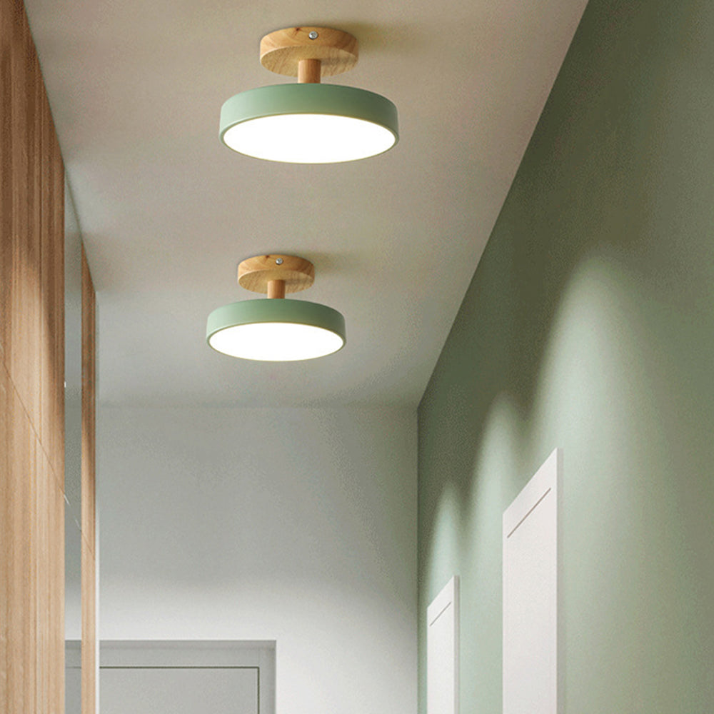 Colorful Round Flush Mount Ceiling Light - Cueteks