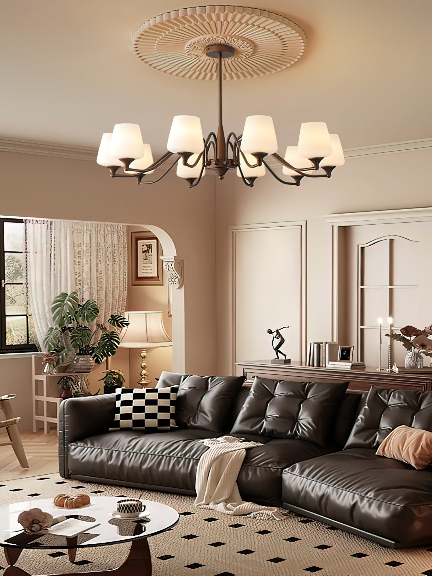 Ridge Chandelier - Cueteks