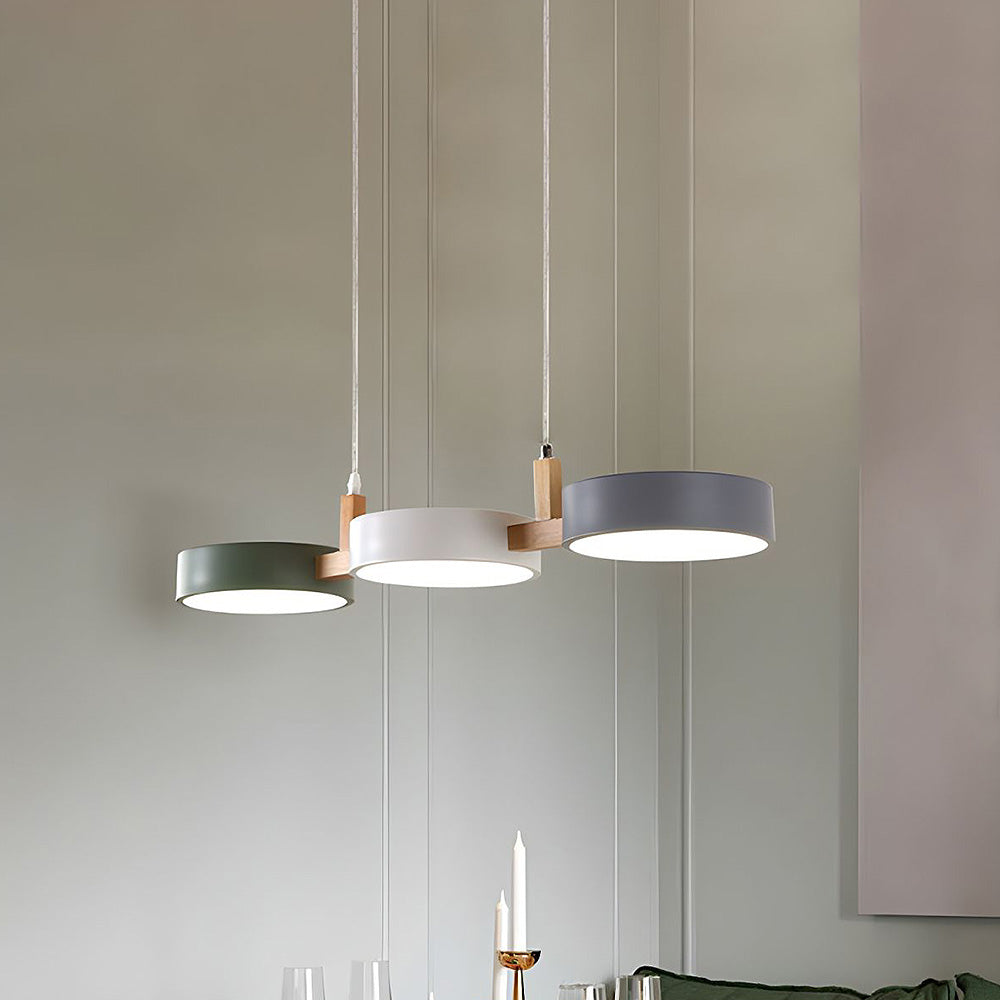 Modern Three Heads Creative Pendant Light - Cueteks
