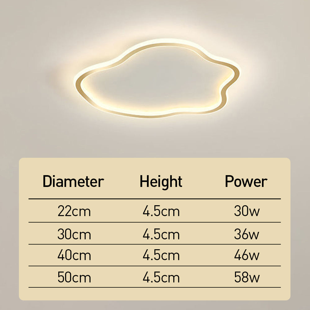 Creative Irregularly Flush Mount Ceiling Light - Cueteks