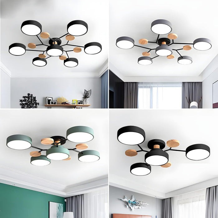Creative Multi-Heads LED Chandelier - Cueteks