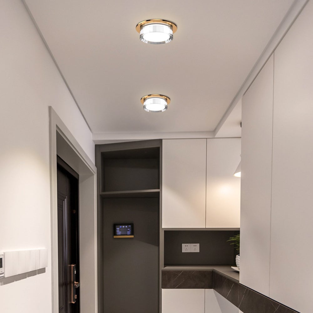 Mini Hallway LED Crystal Ceiling Light - Cueteks
