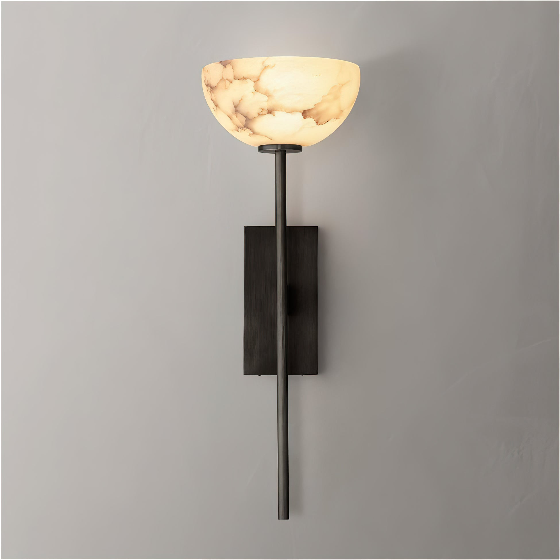 Alabaster Cup Wall Lamp - Cueteks