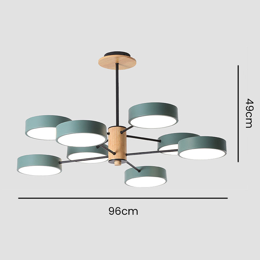 Modern Simple LED Branched Pendant Light - Cueteks