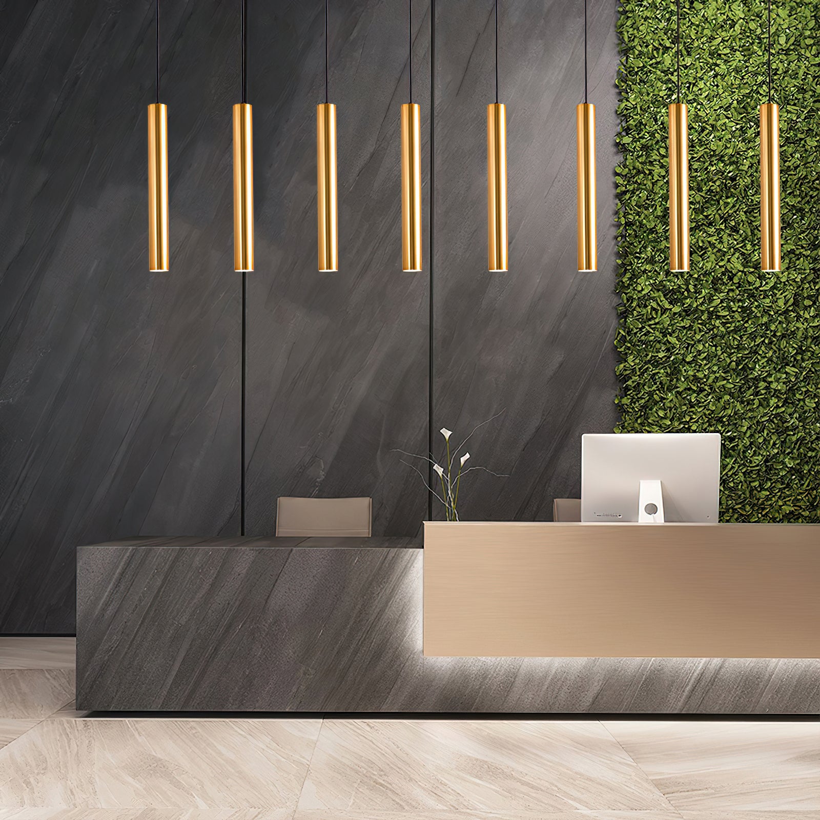 Streamline Cylinder Pendant Lamp - Cueteks