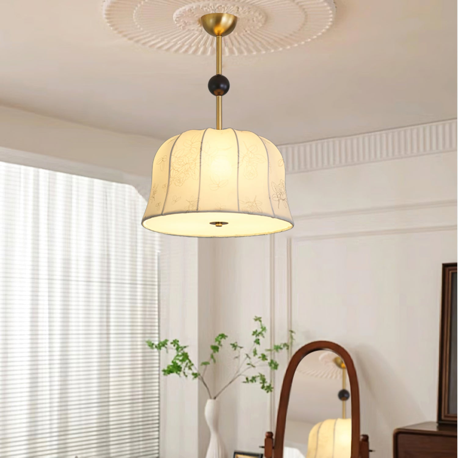 Blossom Curve Pendant Lamp - Cueteks