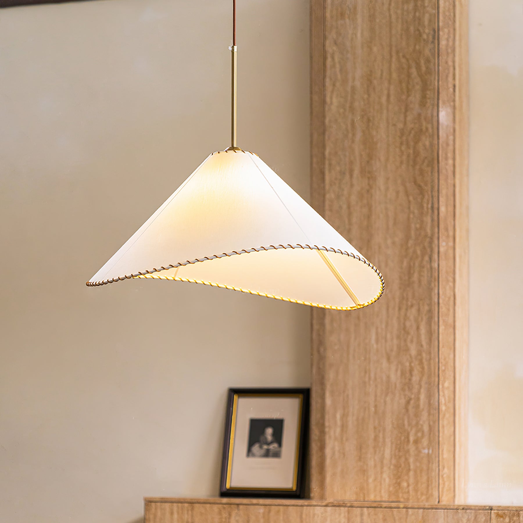 Twisted Shade Pendant Lamp - Cueteks