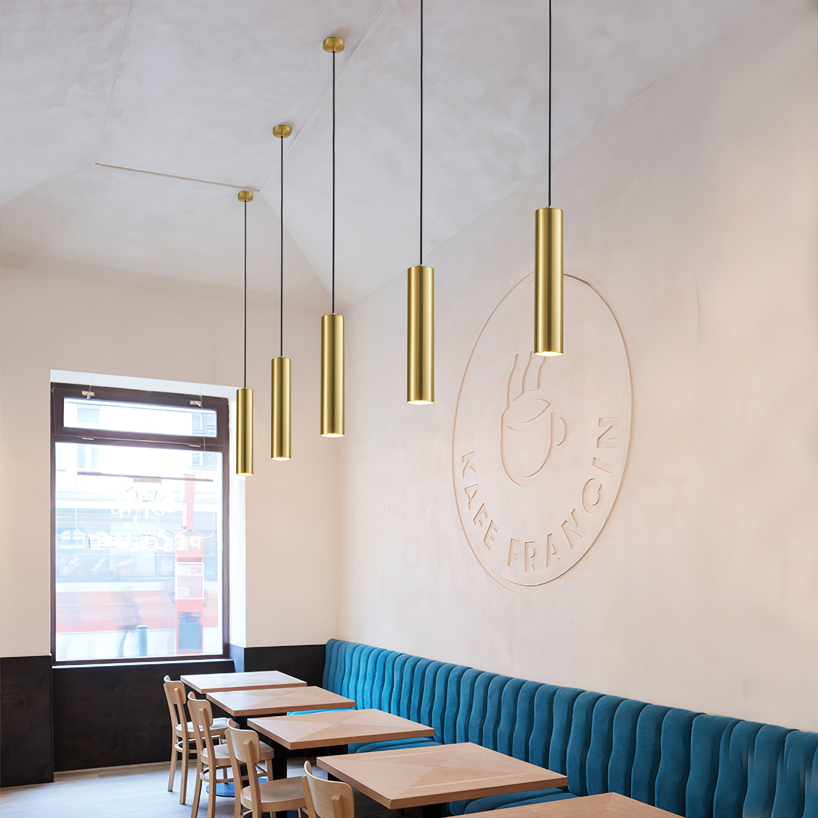 Streamline Cylinder Pendant Lamp - Cueteks