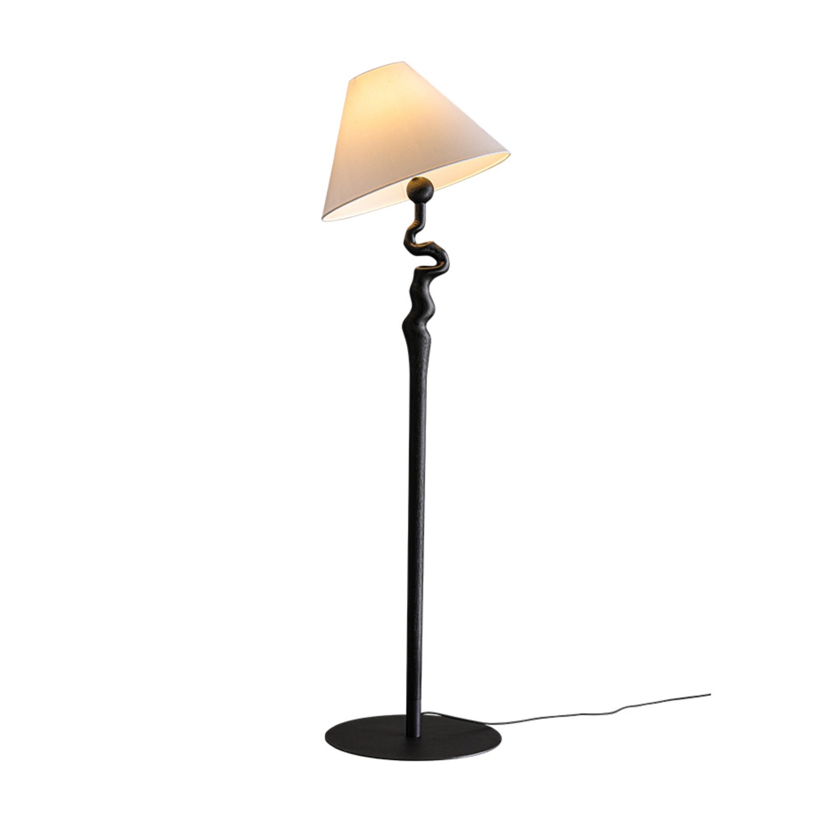 Serpentine Twist Floor Lamp - Cueteks