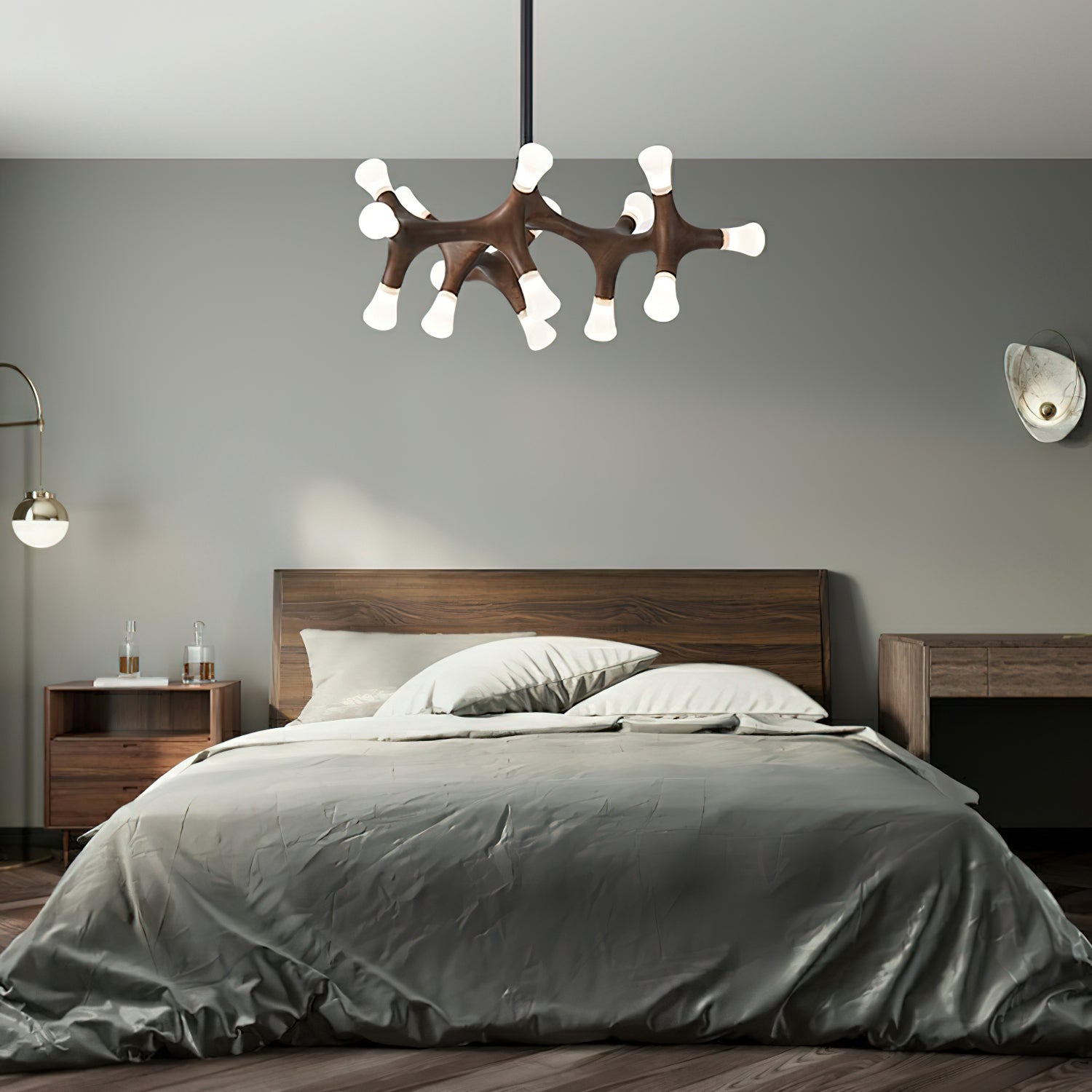 Flower Bone Chandelier - Cueteks