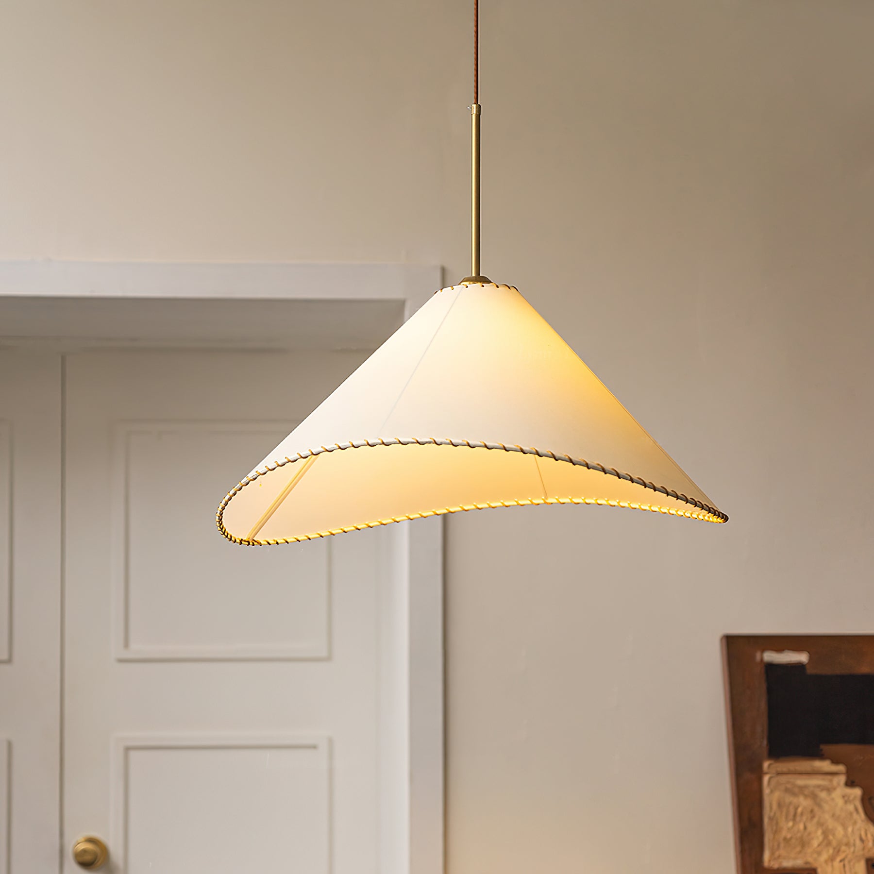 Twisted Shade Pendant Lamp - Cueteks