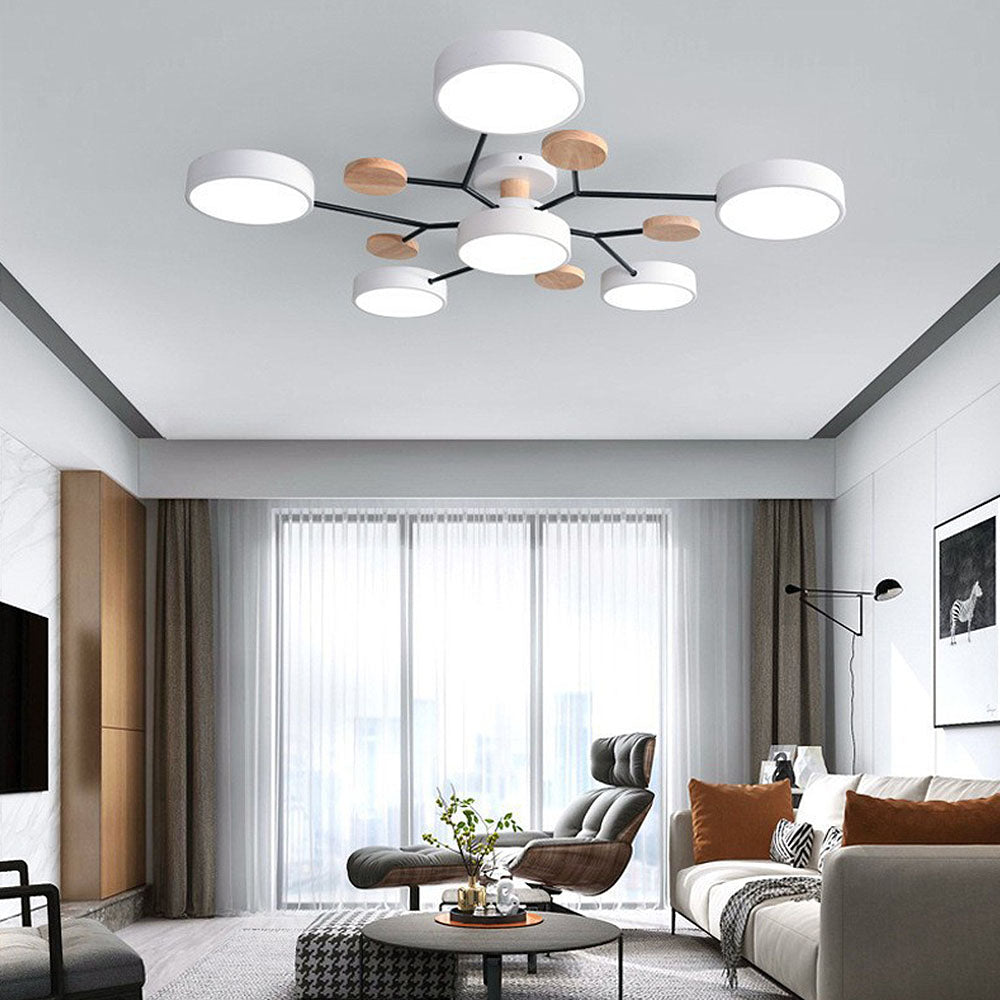 Creative Multi-Heads LED Chandelier - Cueteks
