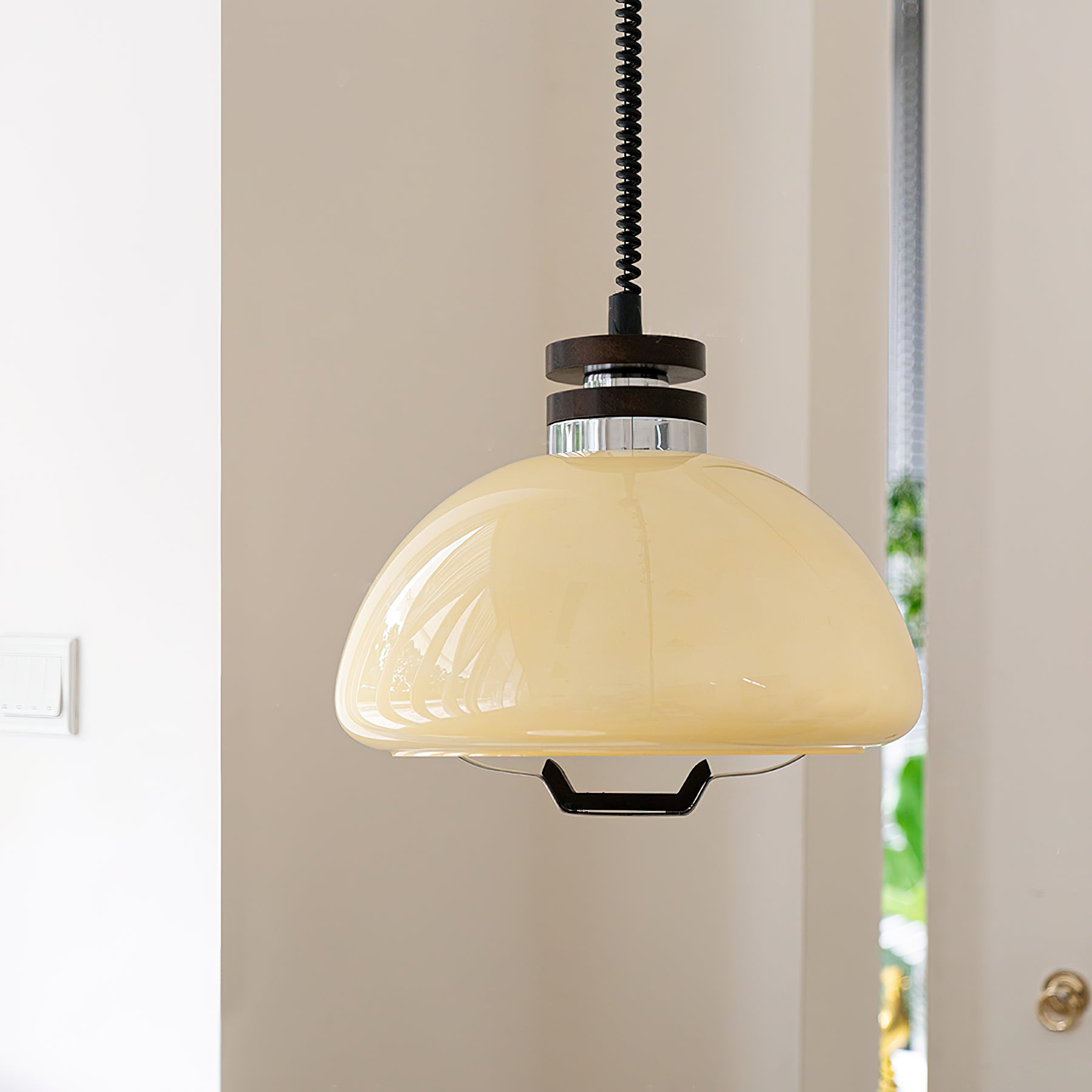 Vela Pudding Pendant Light - Cueteks