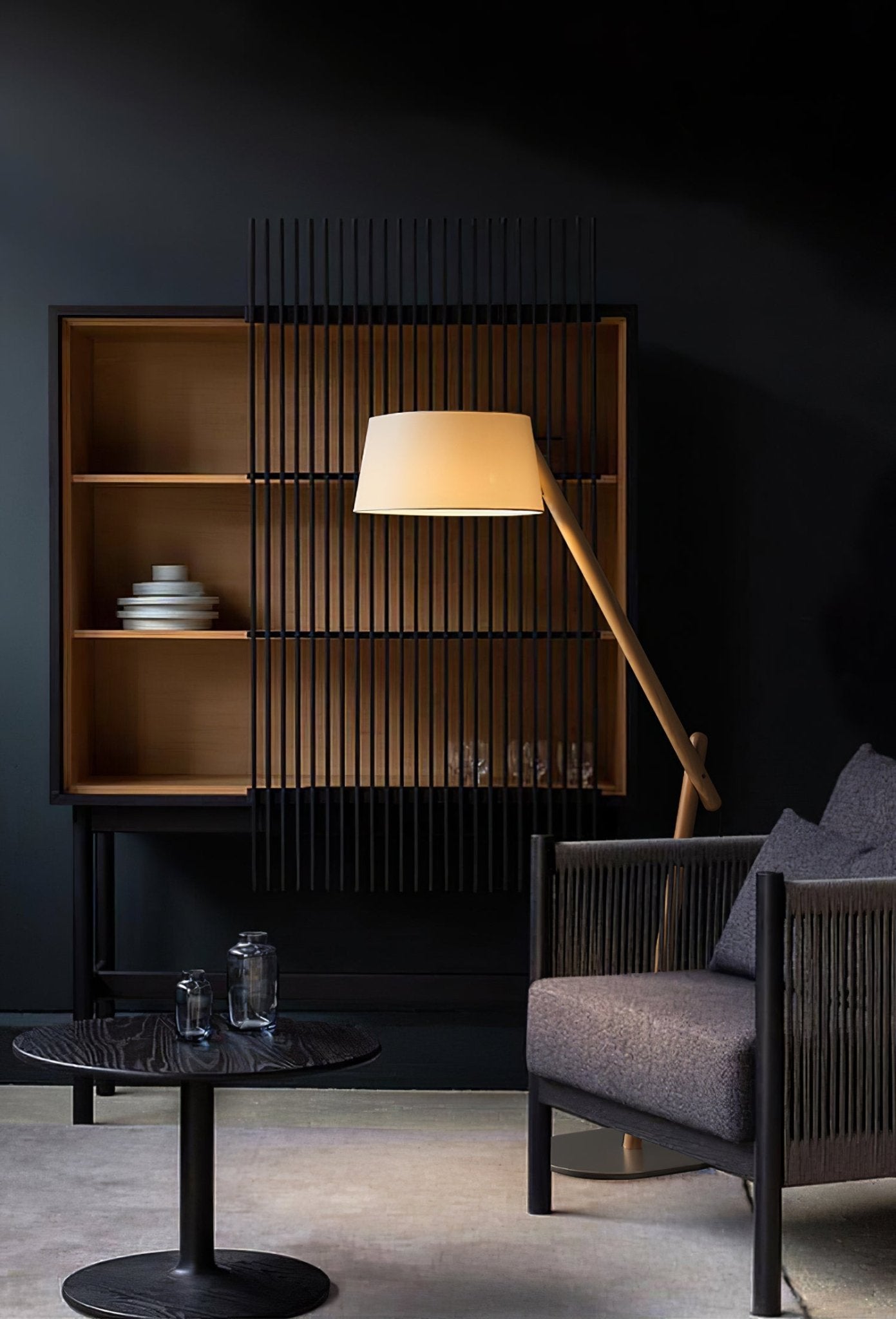 Lean Pivot Floor Lamp - Cueteks