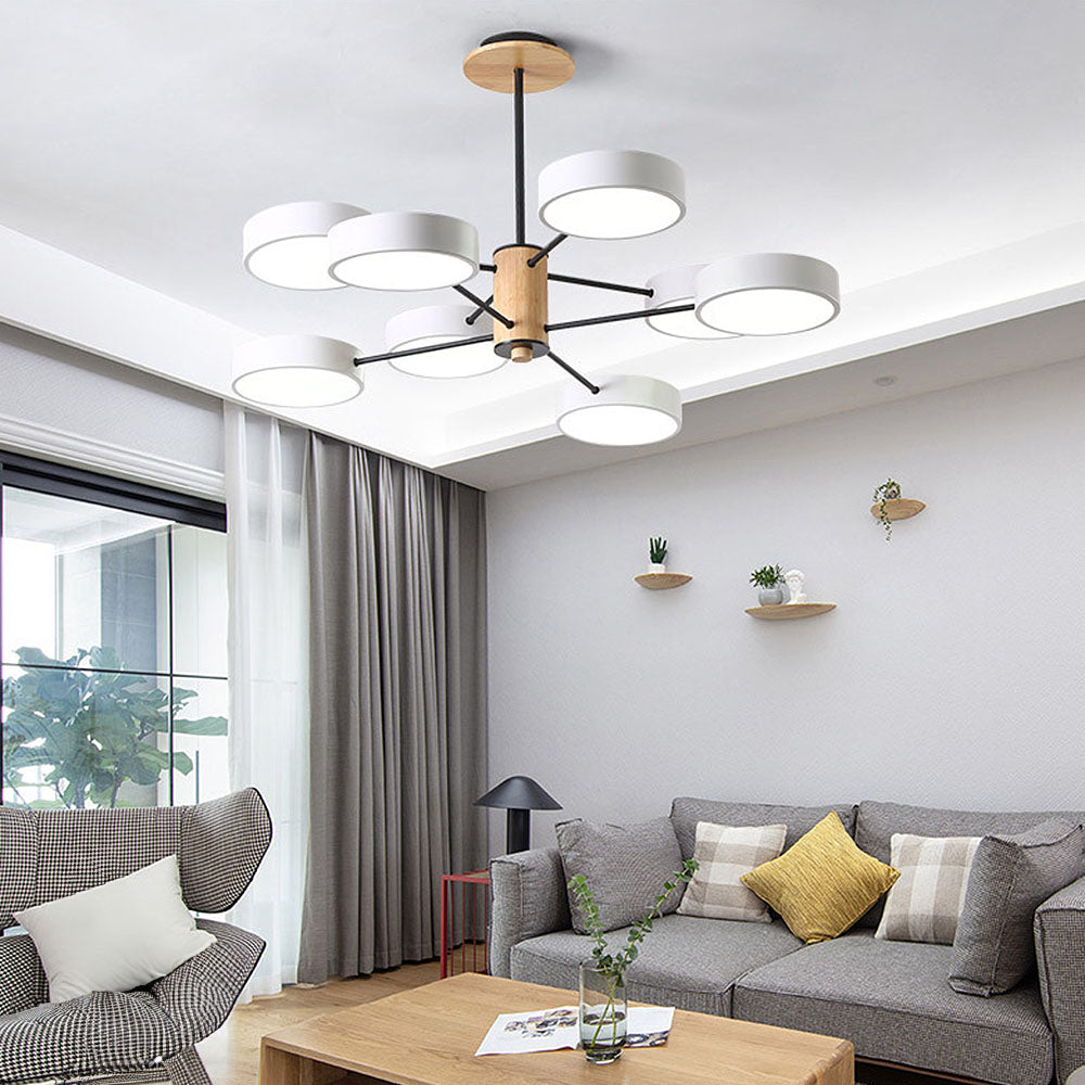 Modern Simple LED Branched Pendant Light - Cueteks