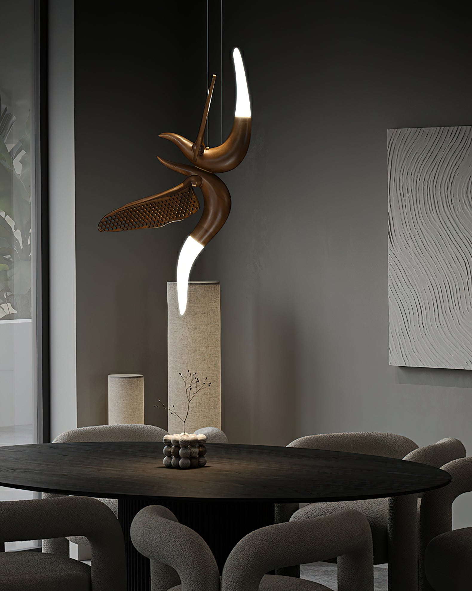 Dancer Chandelier - Cueteks