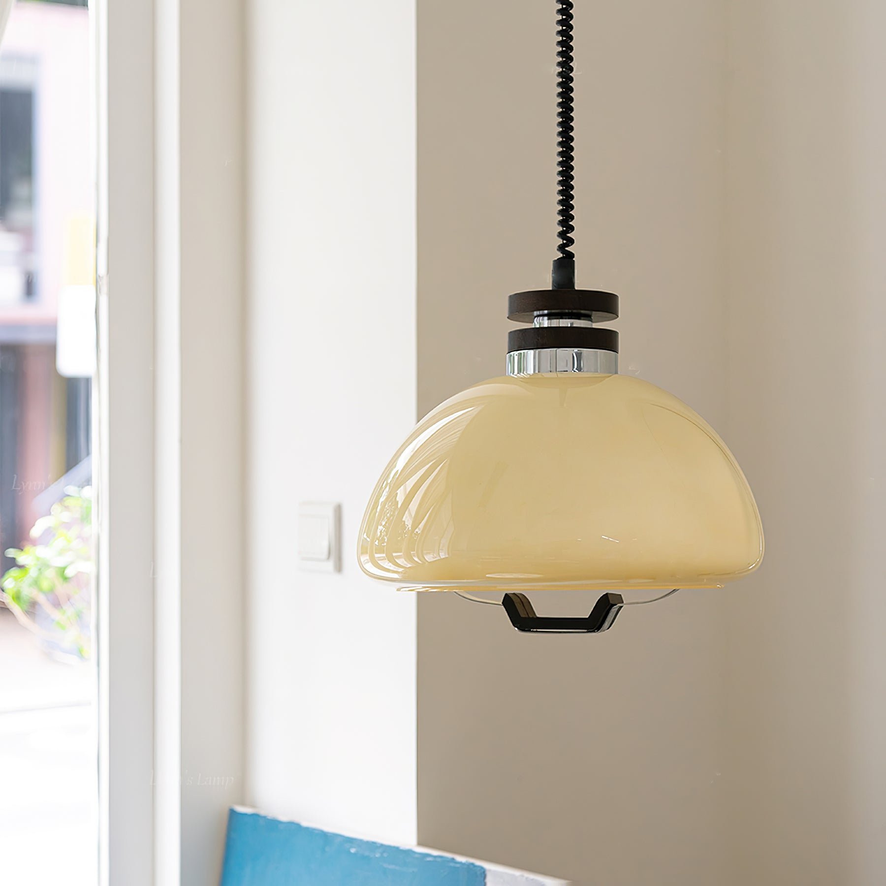 Vela Pudding Pendant Light - Cueteks