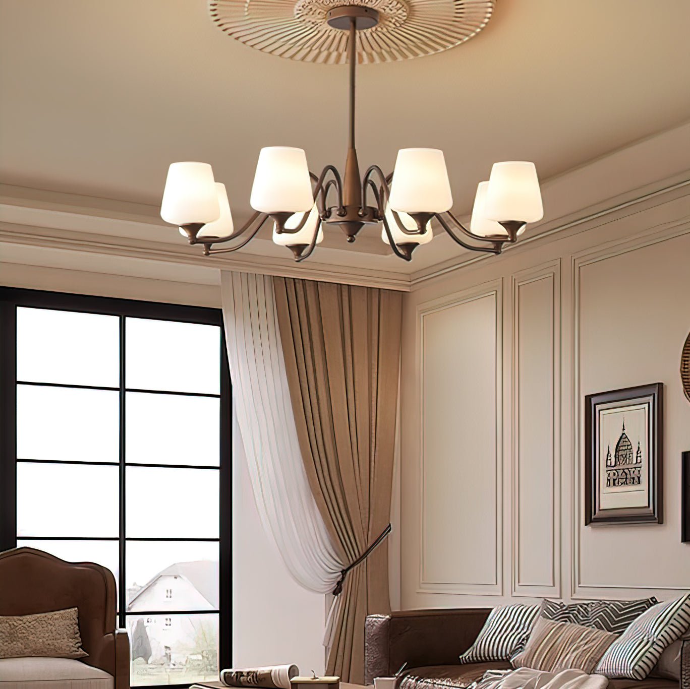 Ridge Chandelier - Cueteks