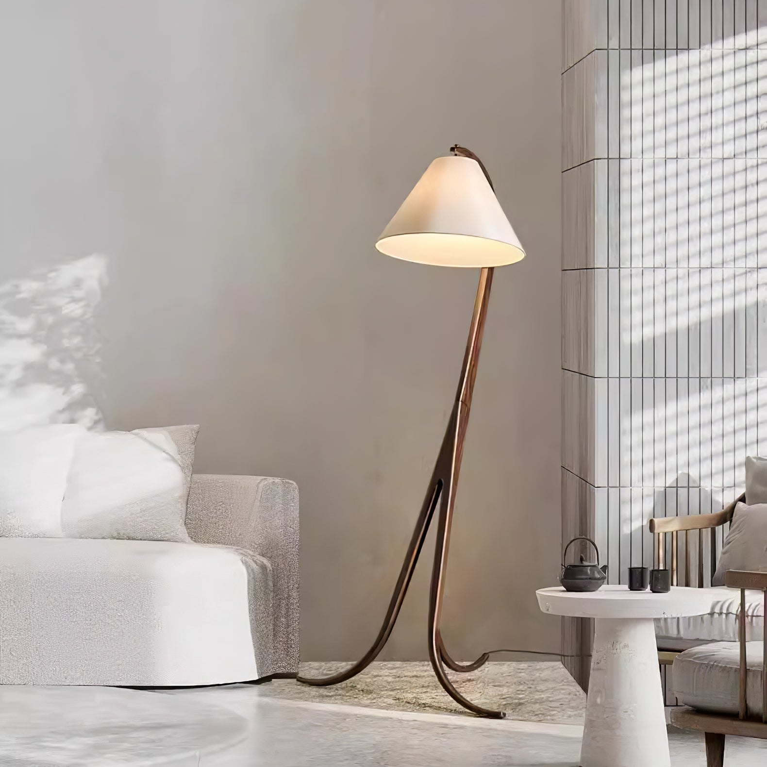 Arcwood Floor Lamp - Cueteks