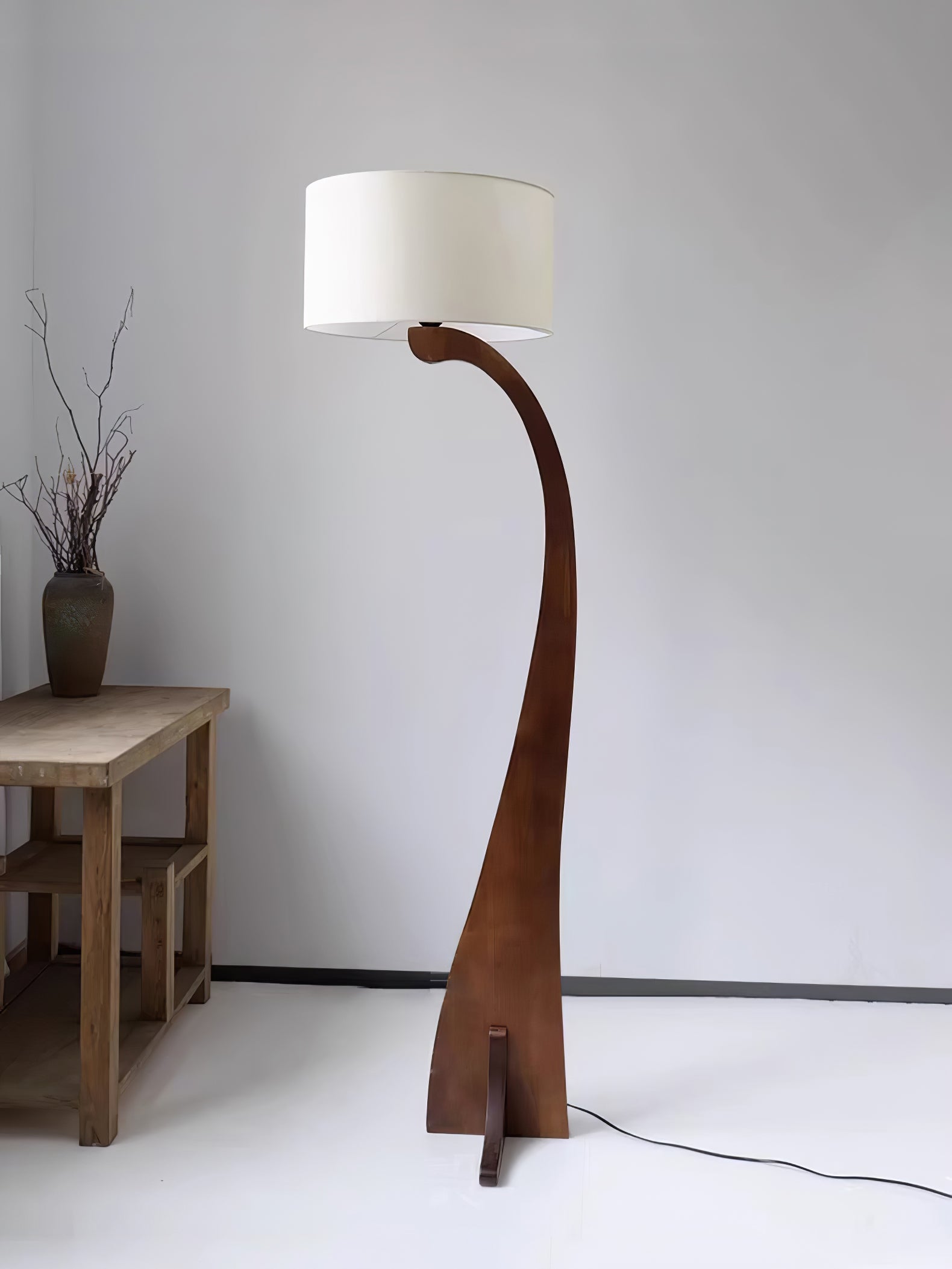 Bow Curve Floor Lamp - Cueteks