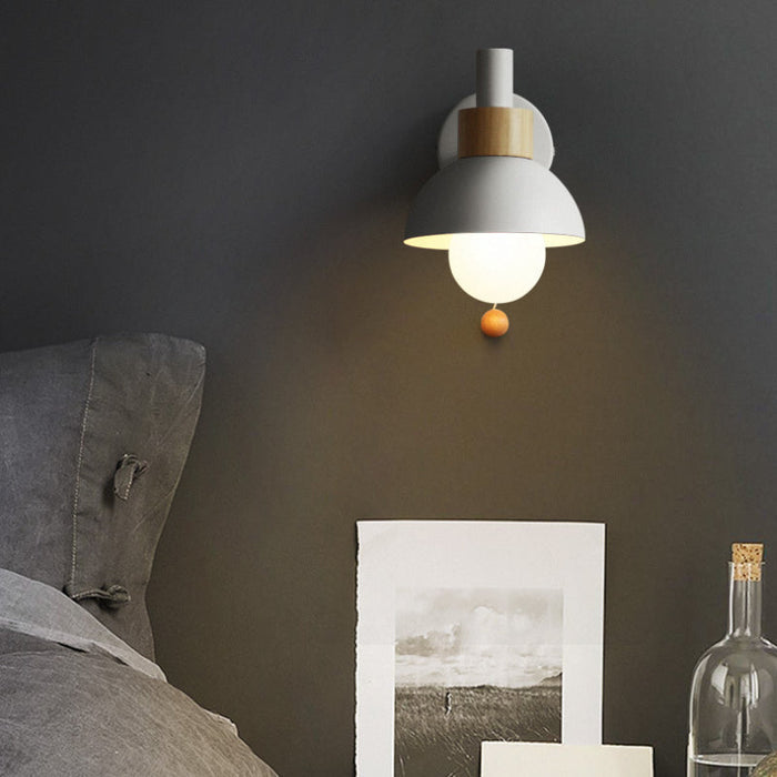 Minimalist Colorful Single Head Wall Sconce - Cueteks