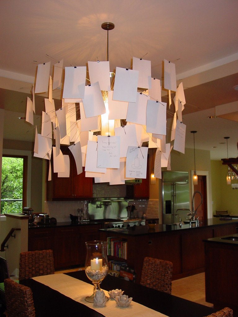 Paper Chandelier - Cueteks
