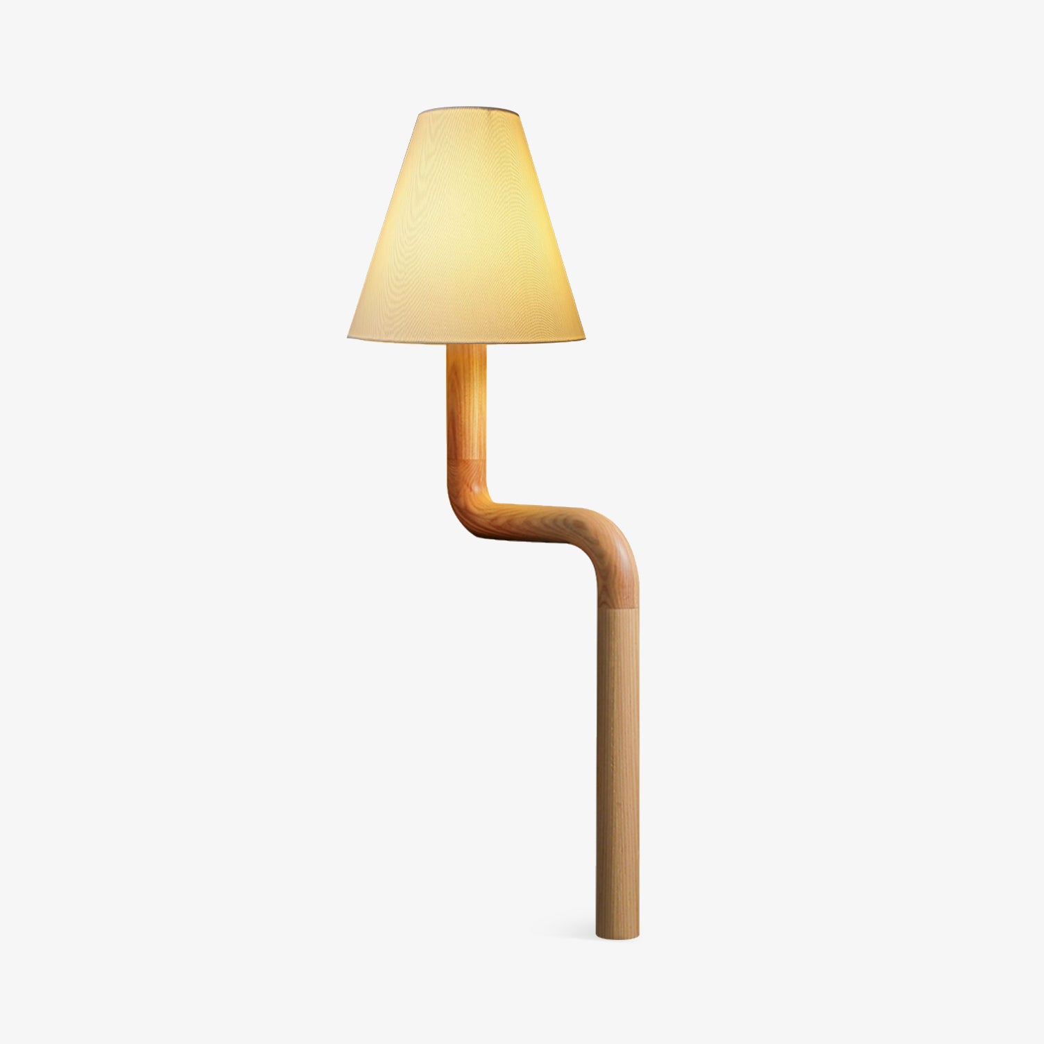 Bend Wood Table Lamp - Cueteks