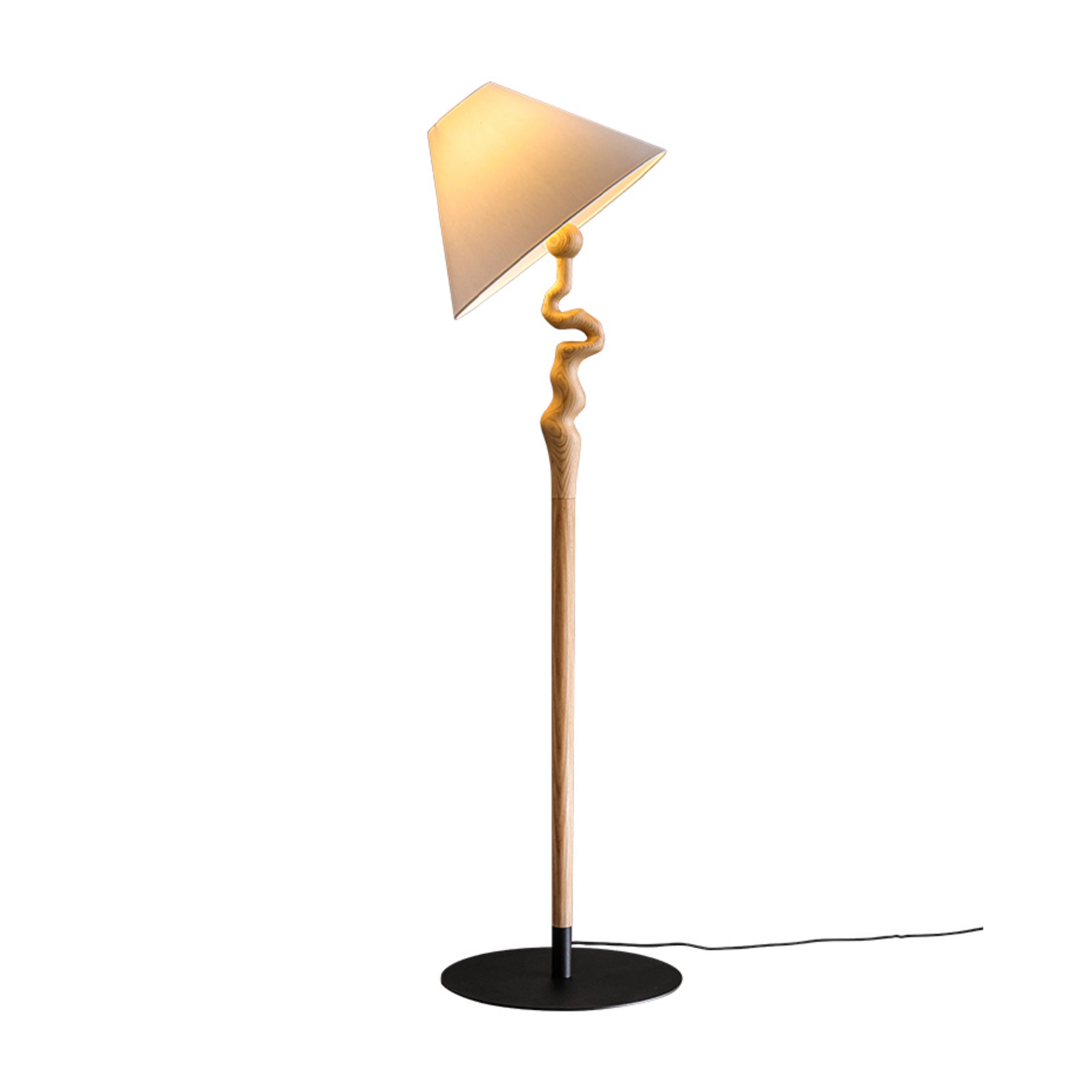 Serpentine Twist Floor Lamp - Cueteks