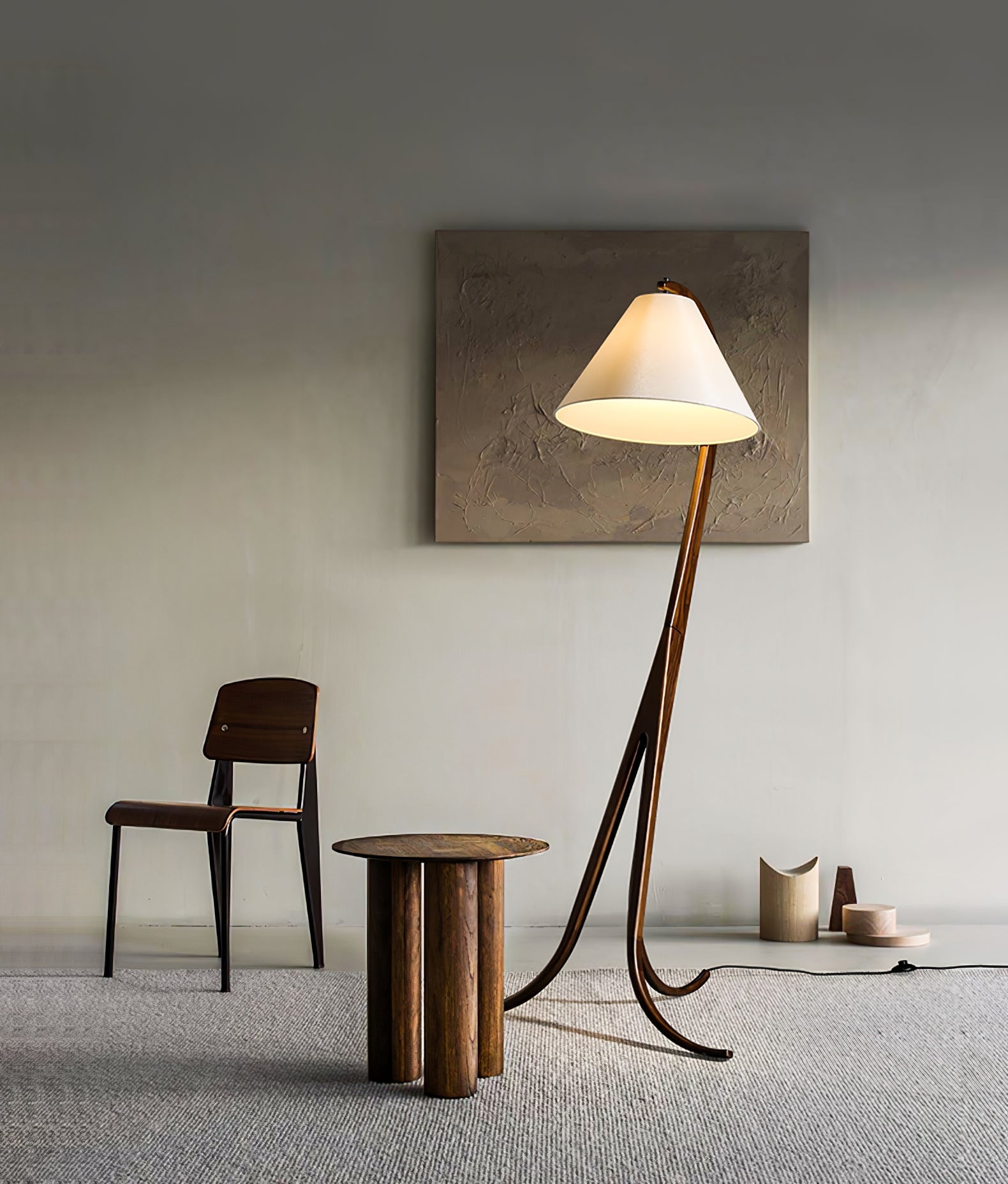 Arcwood Floor Lamp - Cueteks