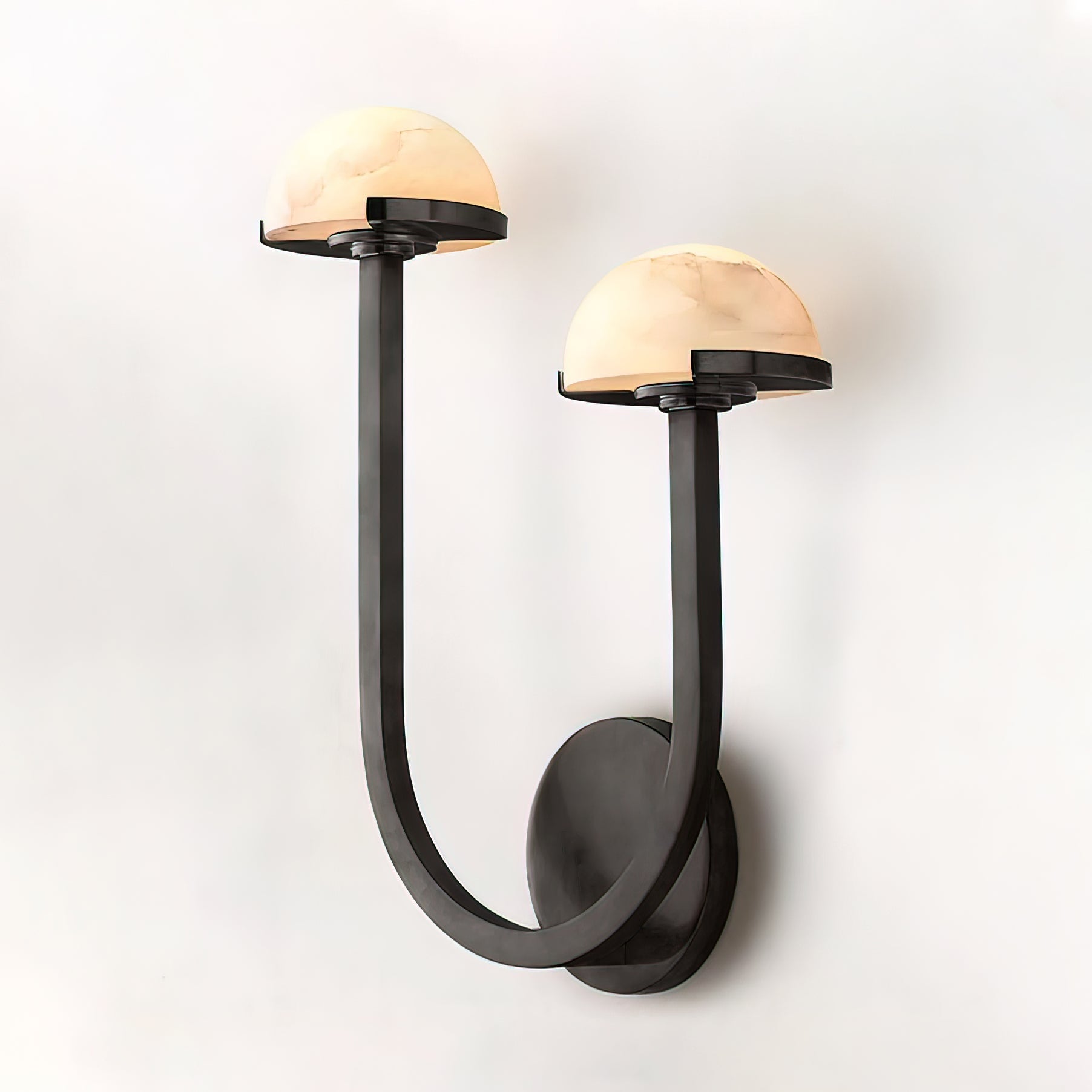 Mushroom Alabaster Wall Lamp - Cueteks