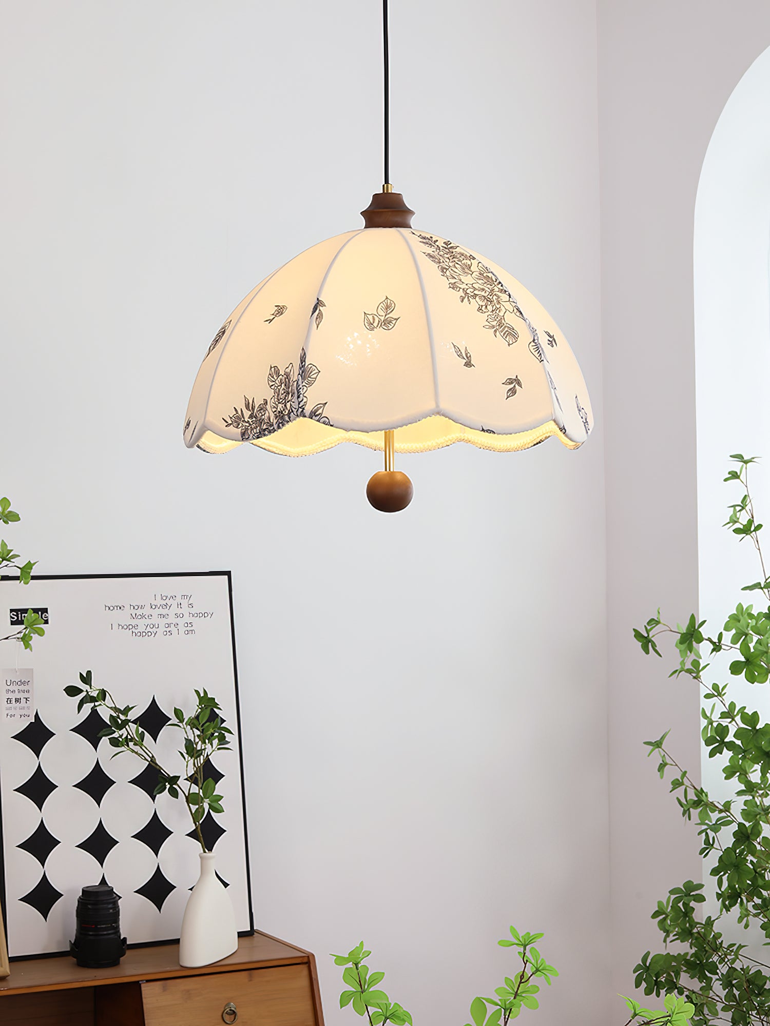 Petal Whisper Pendant Lamp - Cueteks