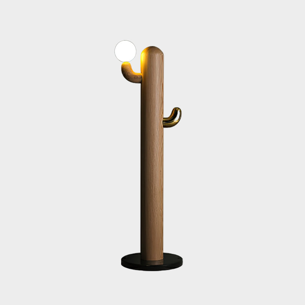 Cactus Wood Floor Lamp - Cueteks