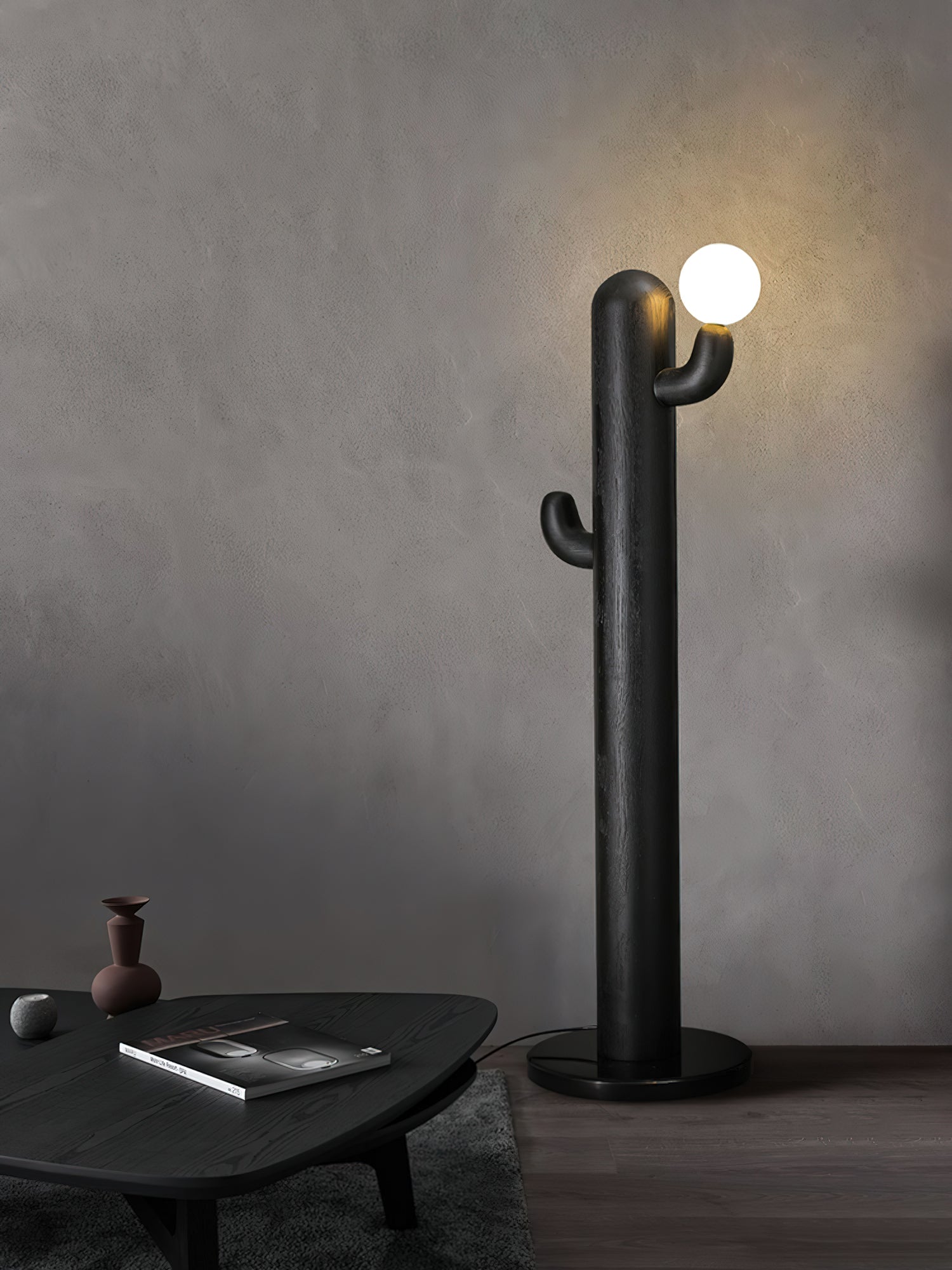 Cactus Wood Floor Lamp - Cueteks