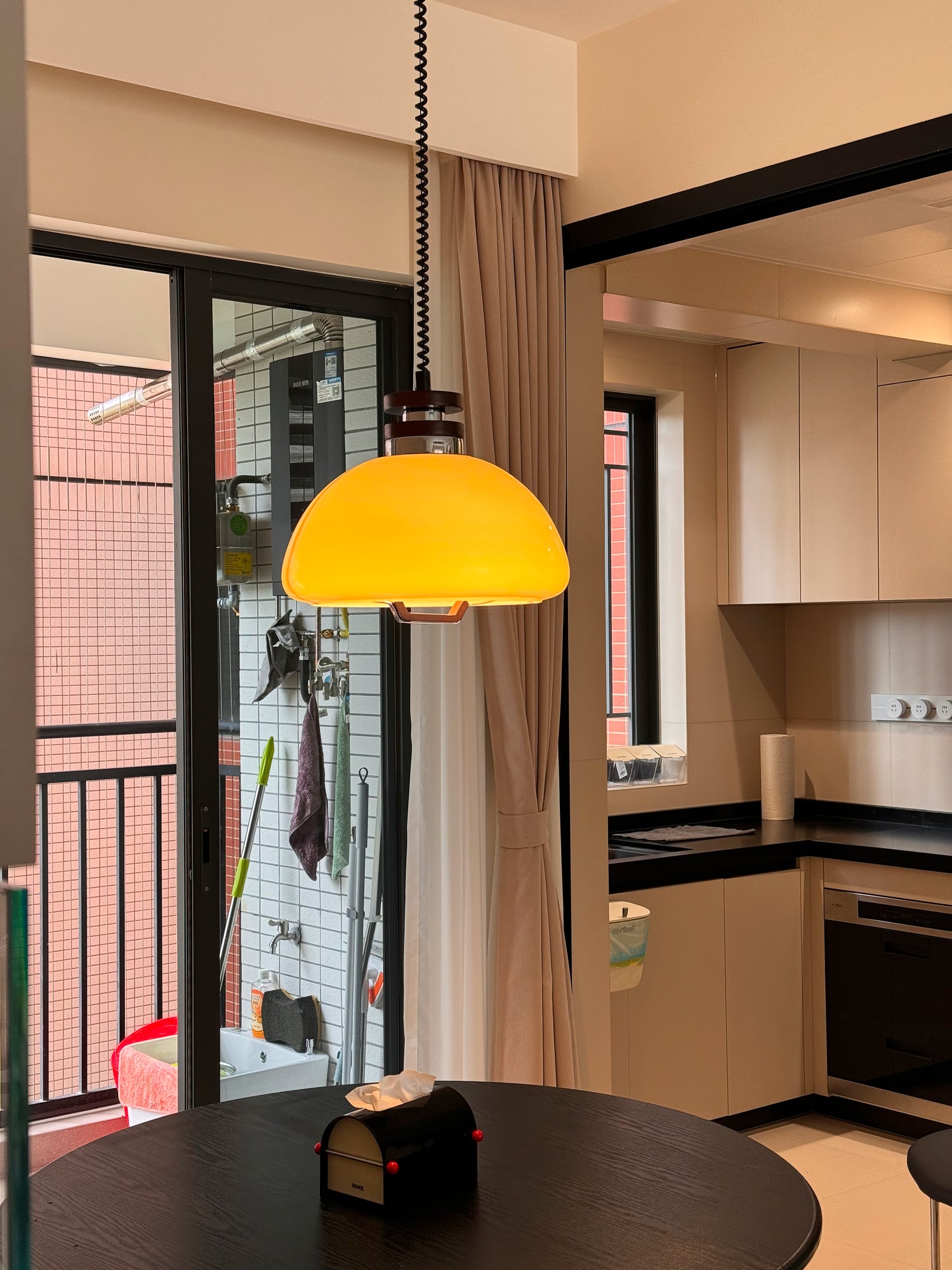Vela Pudding Pendant Light - Cueteks