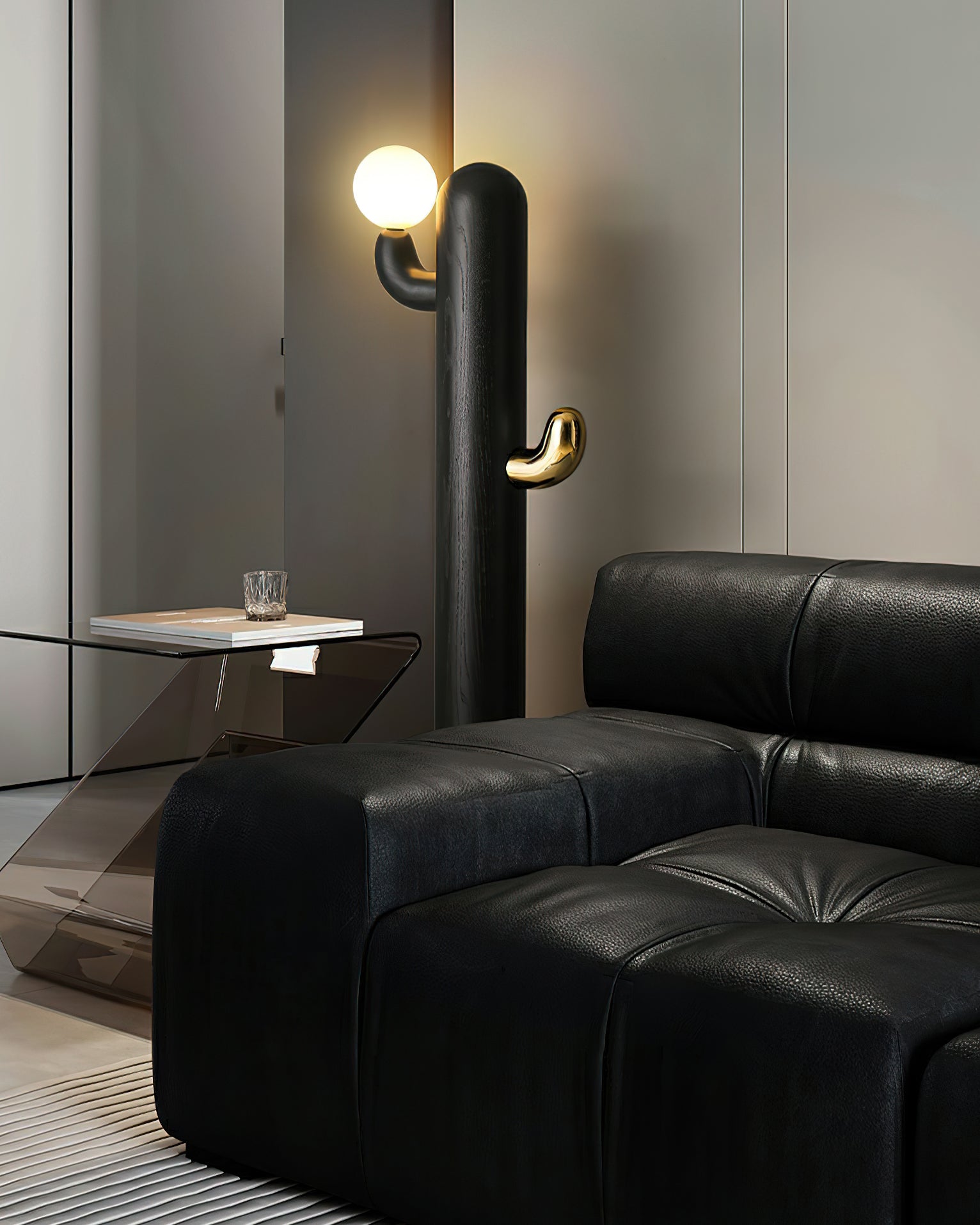 Cactus Wood Floor Lamp - Cueteks