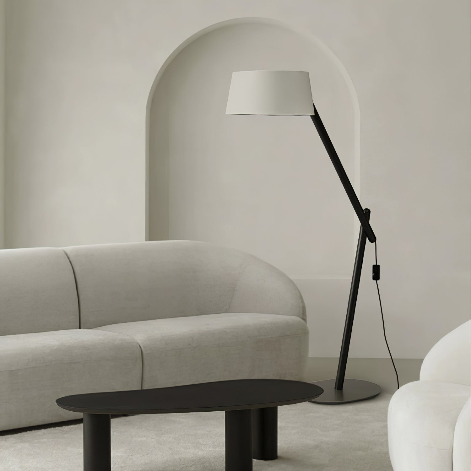 Lean Pivot Floor Lamp - Cueteks