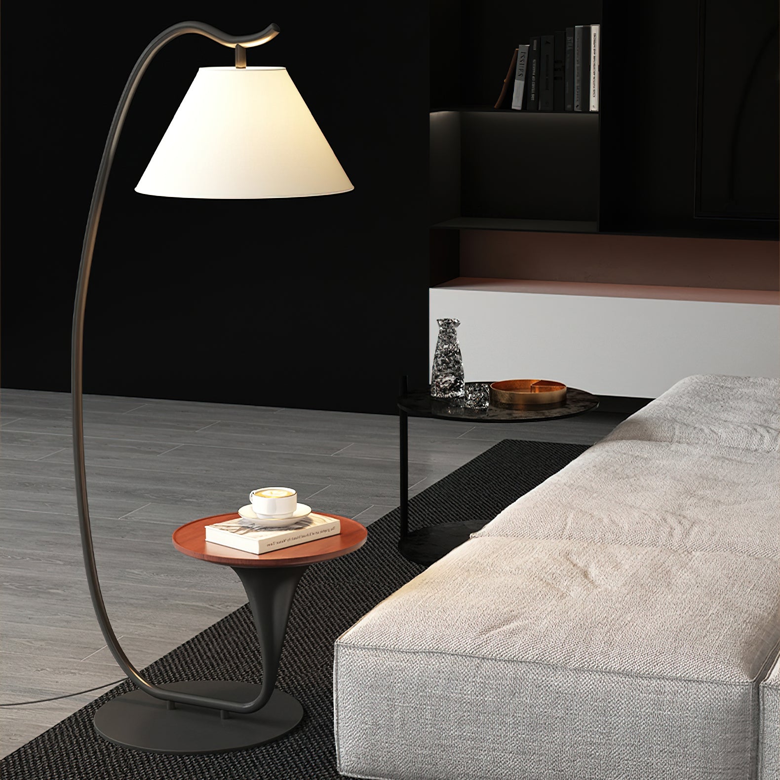 Curvature Floor Lamp - Cueteks