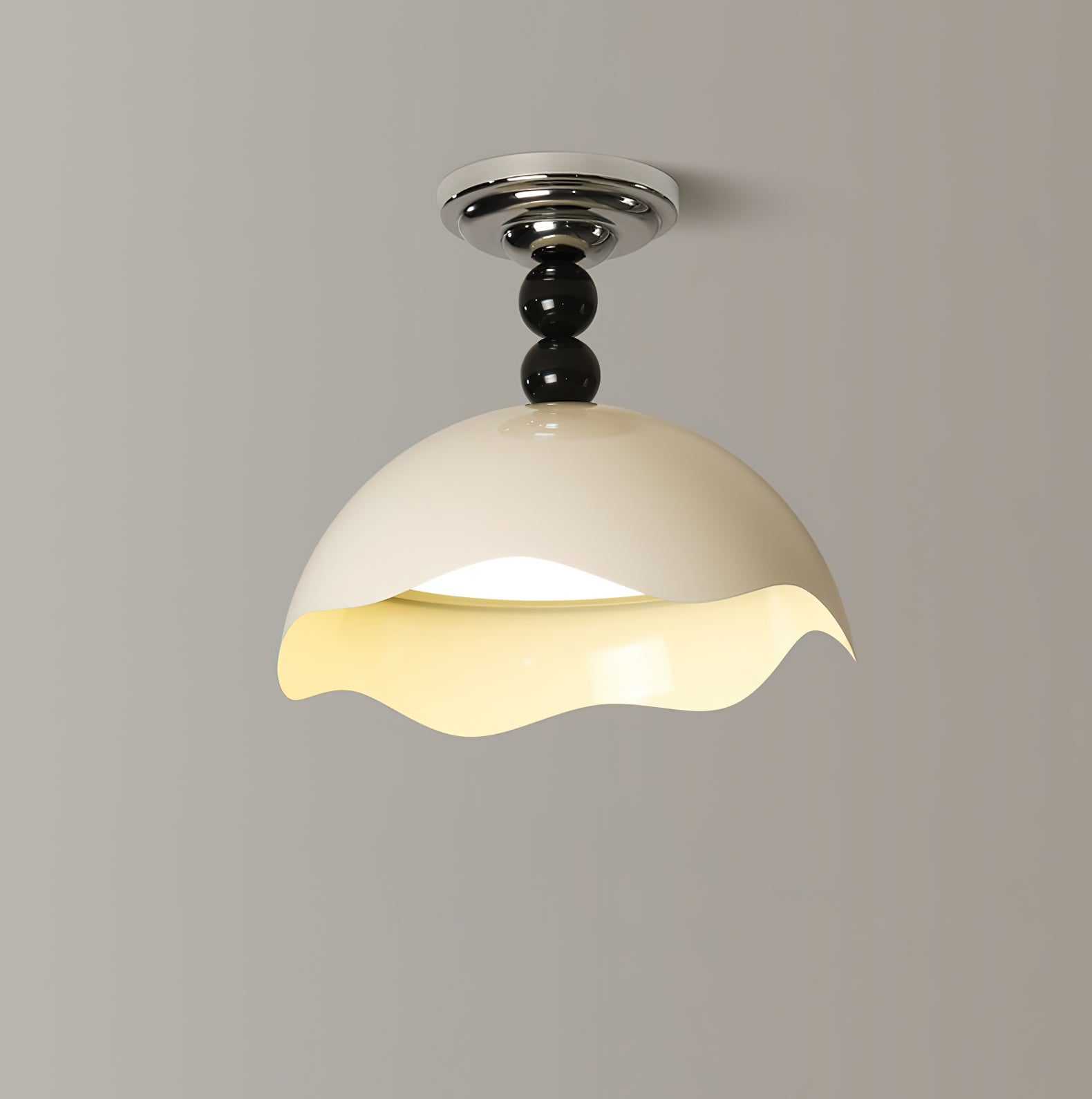 Wave Crest Ceiling Lamp - Cueteks