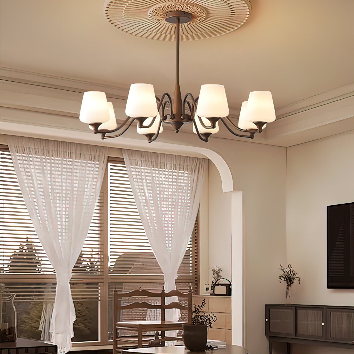 Ridge Chandelier - Cueteks
