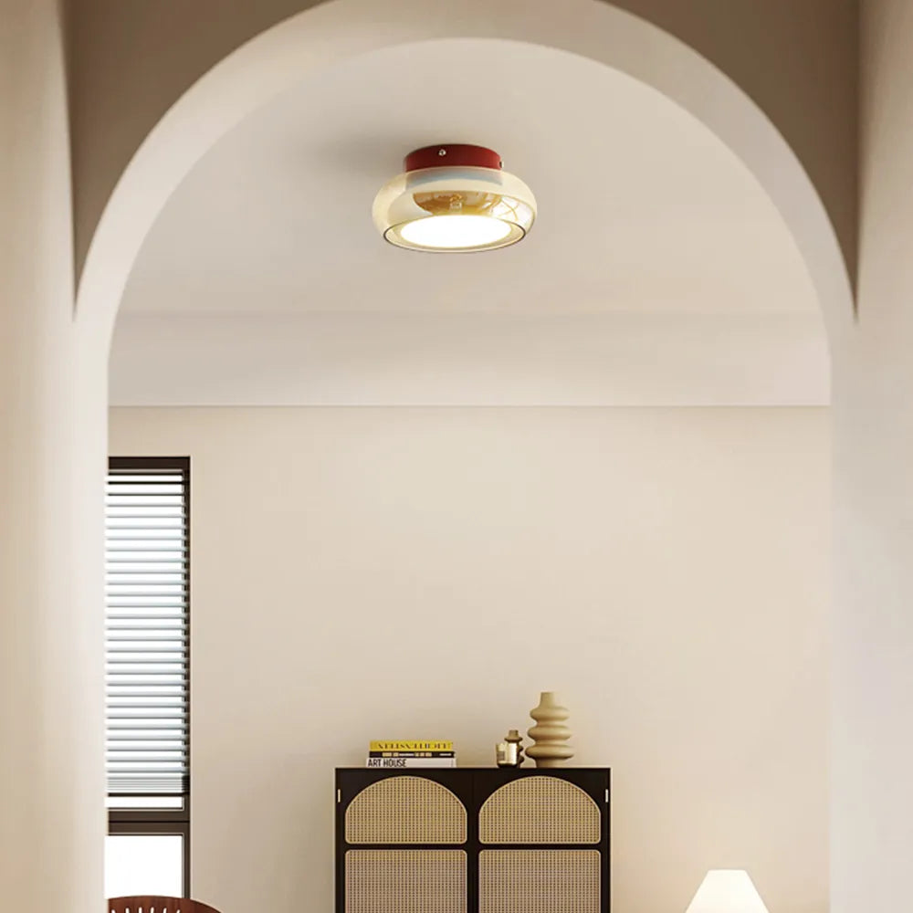 Vintage Small Acrylic LED Ceiling Light - Cueteks