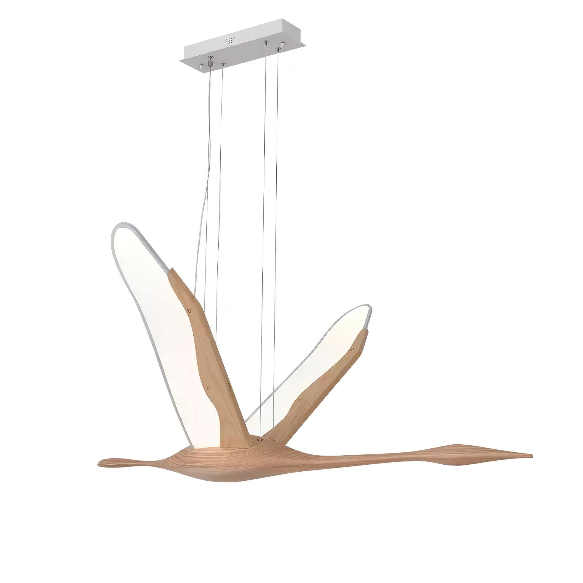 Solitude Crane Pendant Lamp - Cueteks