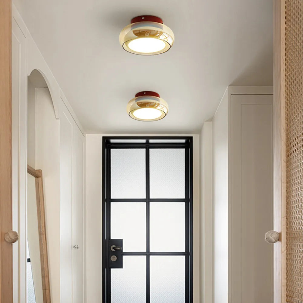 Vintage Small Acrylic LED Ceiling Light - Cueteks