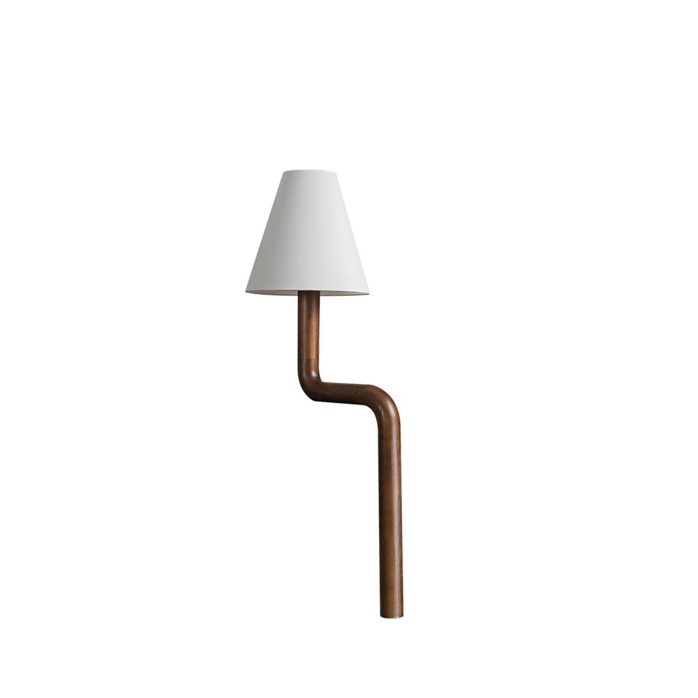Bend Wood Table Lamp - Cueteks