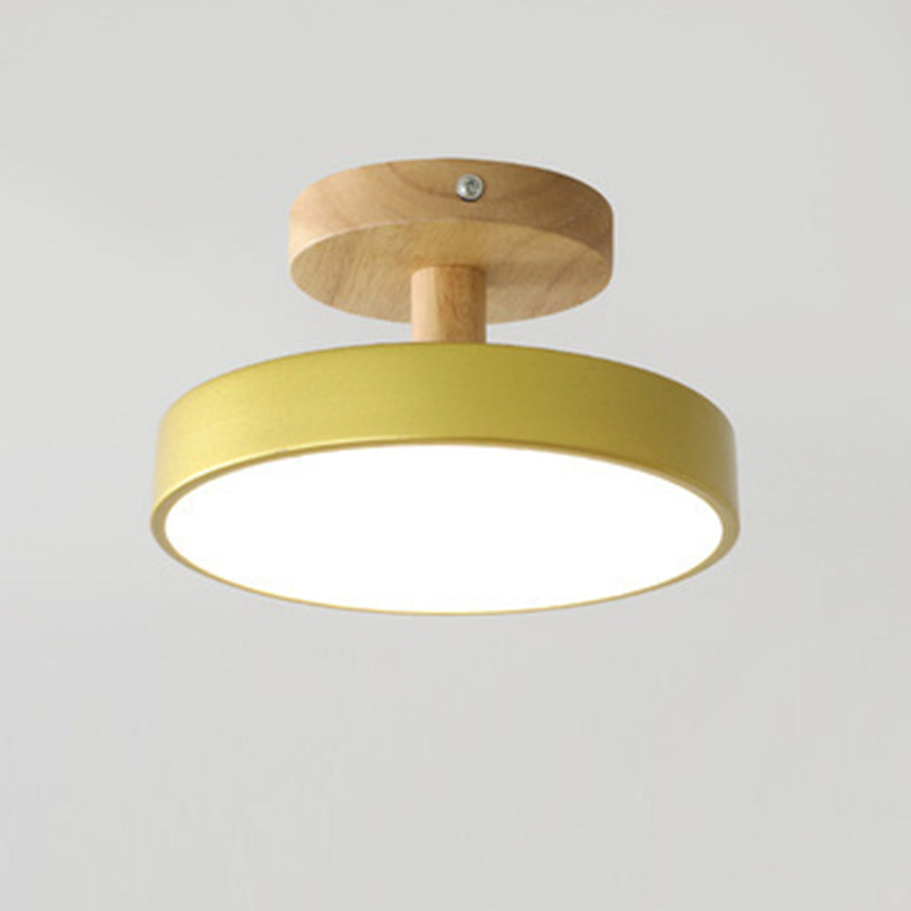 Colorful Round Flush Mount Ceiling Light - Cueteks