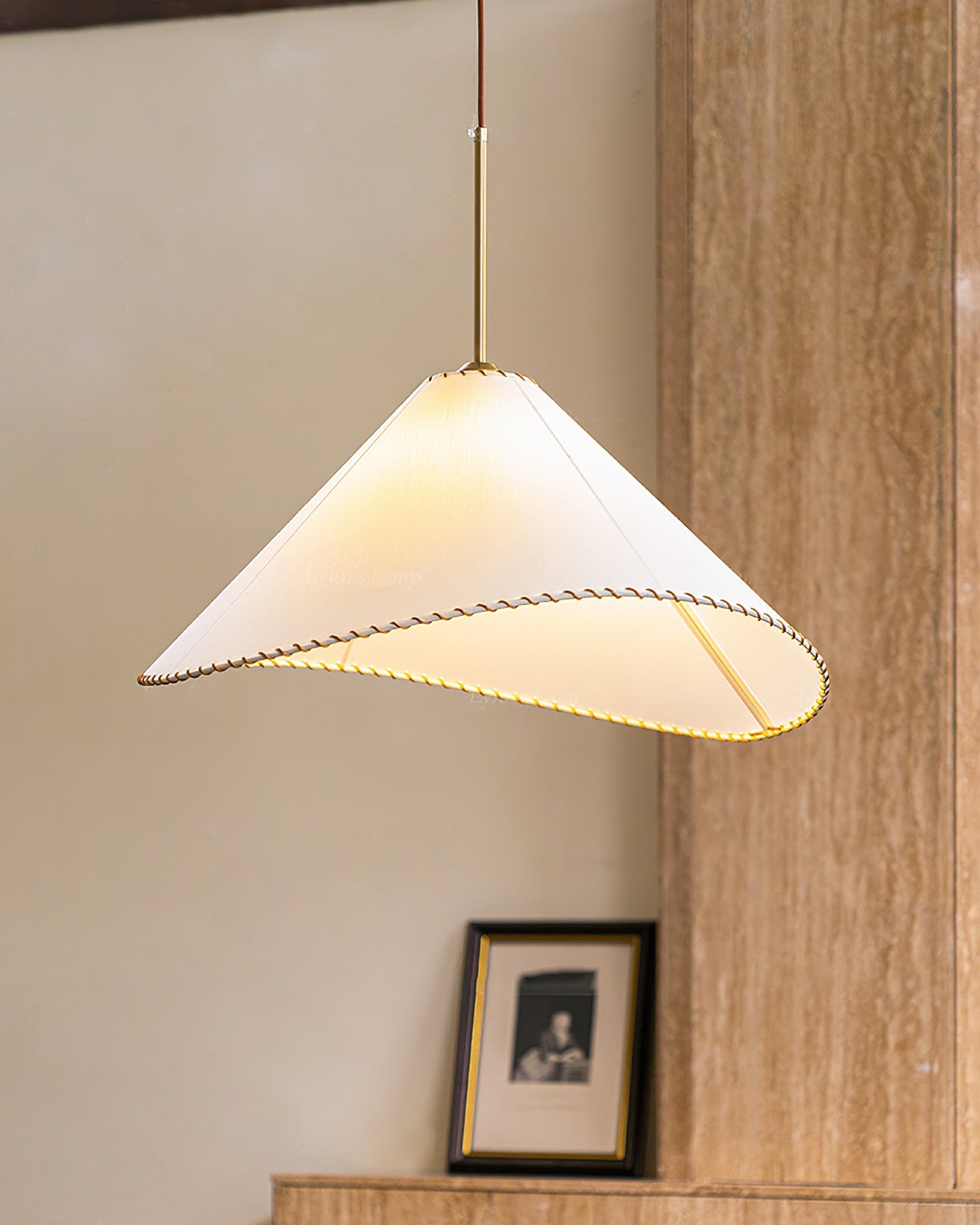 Twisted Shade Pendant Lamp - Cueteks