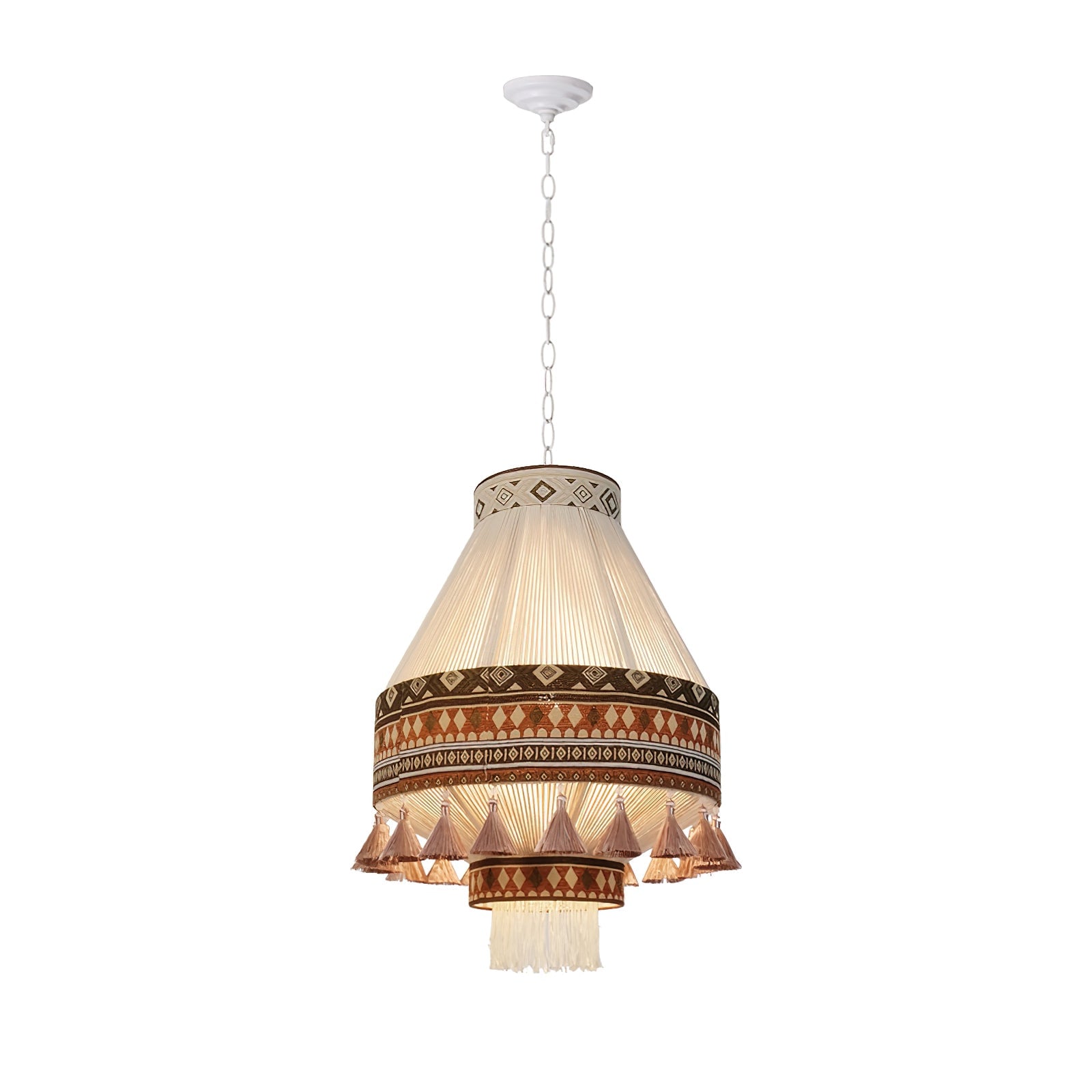 Bohemian Fringe Pendant Lamp - Cueteks