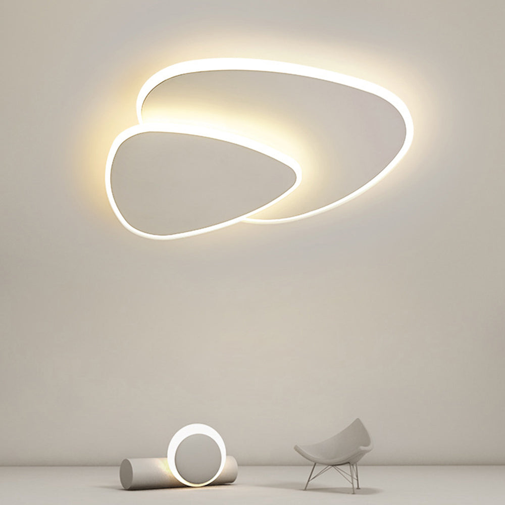 Nordic Geometry LED Acrylic Ceiling Light - Cueteks