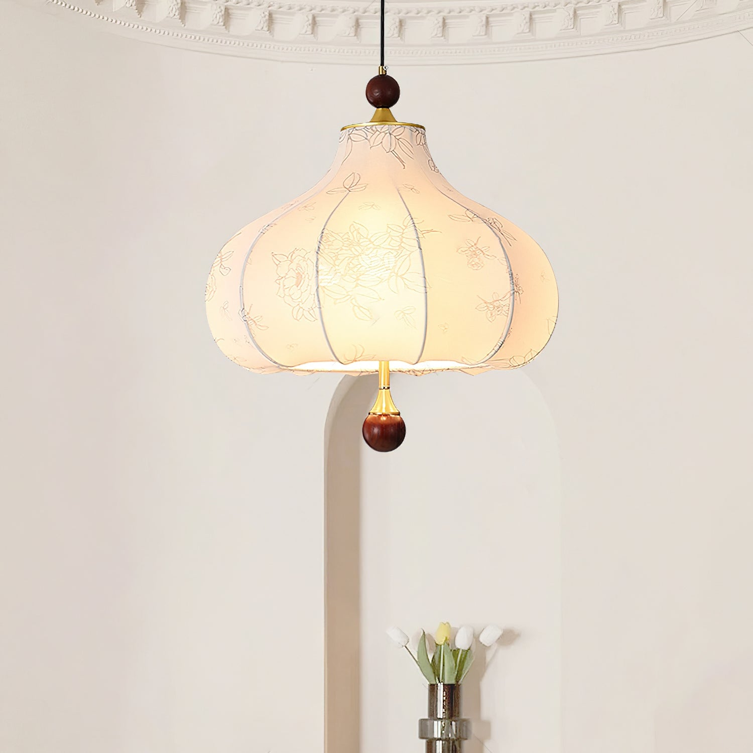 Chestnut Bloom Pendant Lamp - Cueteks